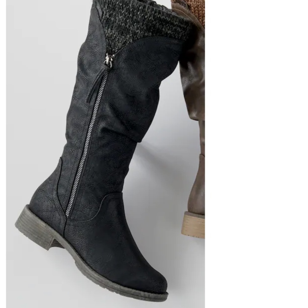 Luk-Eez Black Bianca-Bettina Boot by Muk Luks NWT size 11 but they run small